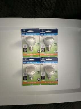 Westinghouse 4W R14 Reflector LED Dimmable Light Bulb, 25W Equivalent, Soft Whit